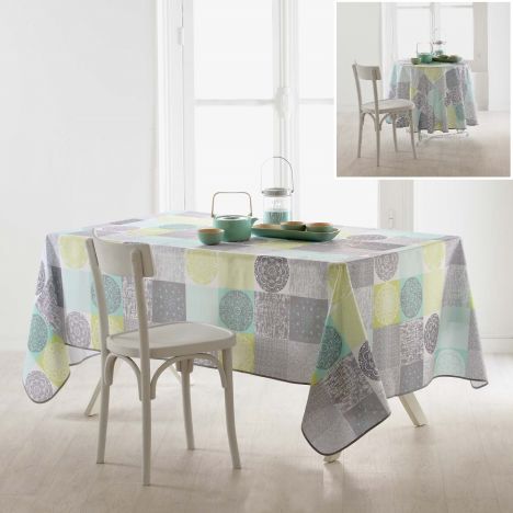 Mantra Polyester Tablecloth - Green