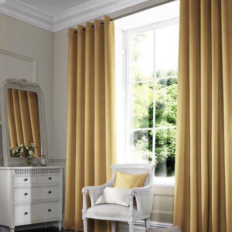 Veronica Sunshine Green Yellow Made to Measure Curtains
