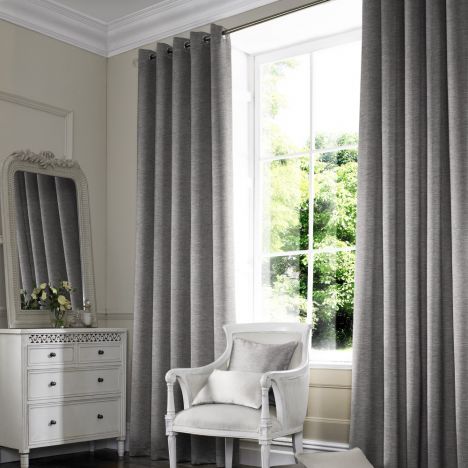 Makayla Steel Black Grey Made to Measure Curtains