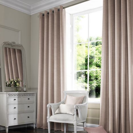 Hadley Rose Red Pink Terracotta Made to Measure Curtains