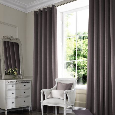 Hadley Grey Black Made to Measure Curtains
