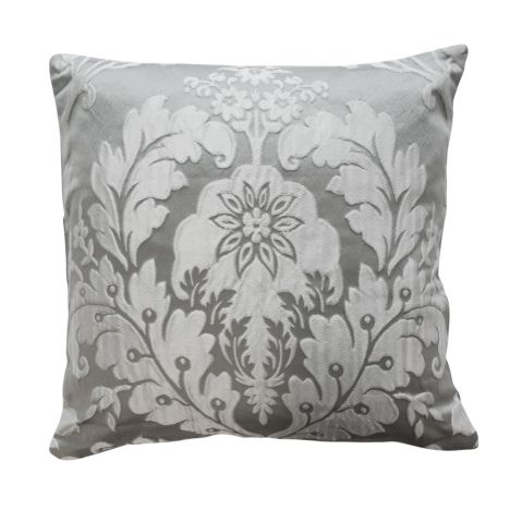 Charleston Jacquard Cushion Cover - Silver Grey