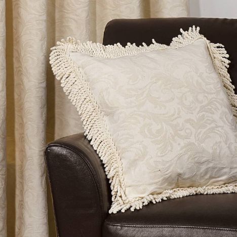 Shetland Woven Jacquard Cushion Cover - Natural
