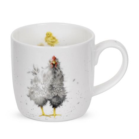Wrendale Curious Hen 0.31L Mug