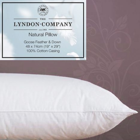 Luxury Goose Feather & Down Pillow