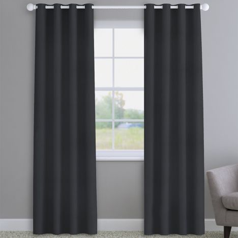 Devonshire Charcoal Grey Made to Measure Curtains