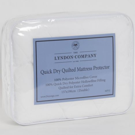Quick Dry Microfibre Mattress Protector