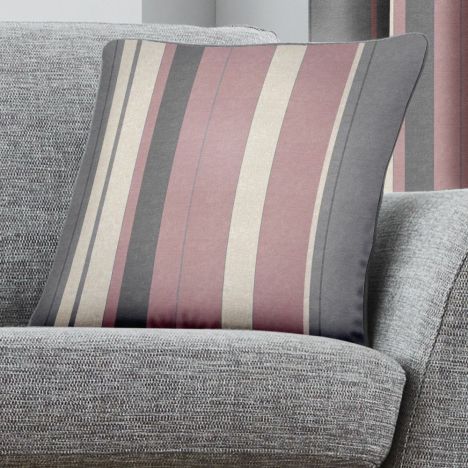 Whitworth Stripe Cushion Cover - Blush Pink