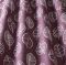 Kato Amethyst Purple Modern Leaves Made To Measure Curtains