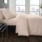 Serene Plain Dye Easy Care Extra Deep Fitted Sheet - Blush Pink