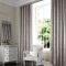 Vera Pewter Black Grey Line Made to Measure Curtains