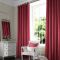 Hadley Scarlet Red Pink Terracotta Made to Measure Curtains