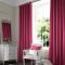 Hadley Fuschia Red Pink Terracotta Made to Measure Curtains