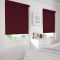 Galaxy Blackout Plain Roller Blind - Ruby Red
