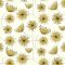 Miss Print Dandelion Mobile Floral Roller Blind - Sunflower Yellow