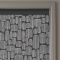 Miss Print Little Trees Roller Blind - Charcoal Grey