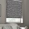Miss Print Little Trees Roller Blind - Charcoal Grey