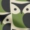 Orla Kiely Owl Roller Blind - Chalky Green