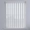 Leafy Vines Textured Vertical Blinds - White