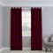 Kent Chenille Wine Made to Measure Curtains