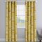 Bergen Ochre Yellow Modern Floral Made To Measure Curtains