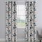 Fandango Henna Blue Tropical Floral Made To Measure Curtains