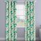 Fandango Lagoon Green Tropical Floral Made To Measure Curtains