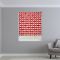 Cluck Cluck Hens Scarlet Red Roman Blind