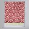 Moorland Floral Animals Rouge Red Roman Blind