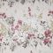 Wild Meadow Ruby Red Floral Roman Blind