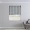 Faux Wood Venetian Blind With Tape - Pewter Grey & Light Grey