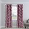 Clara Very Berry Purple Floral Made To Measure Curtains