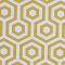 Hex Ochre Yellow Geometric Made To Measure Curtains