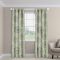 Mayan Willow Green Floral Made To Measure Curtains