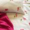 Lily Floral Pink Flannelette Duvet Cover Set